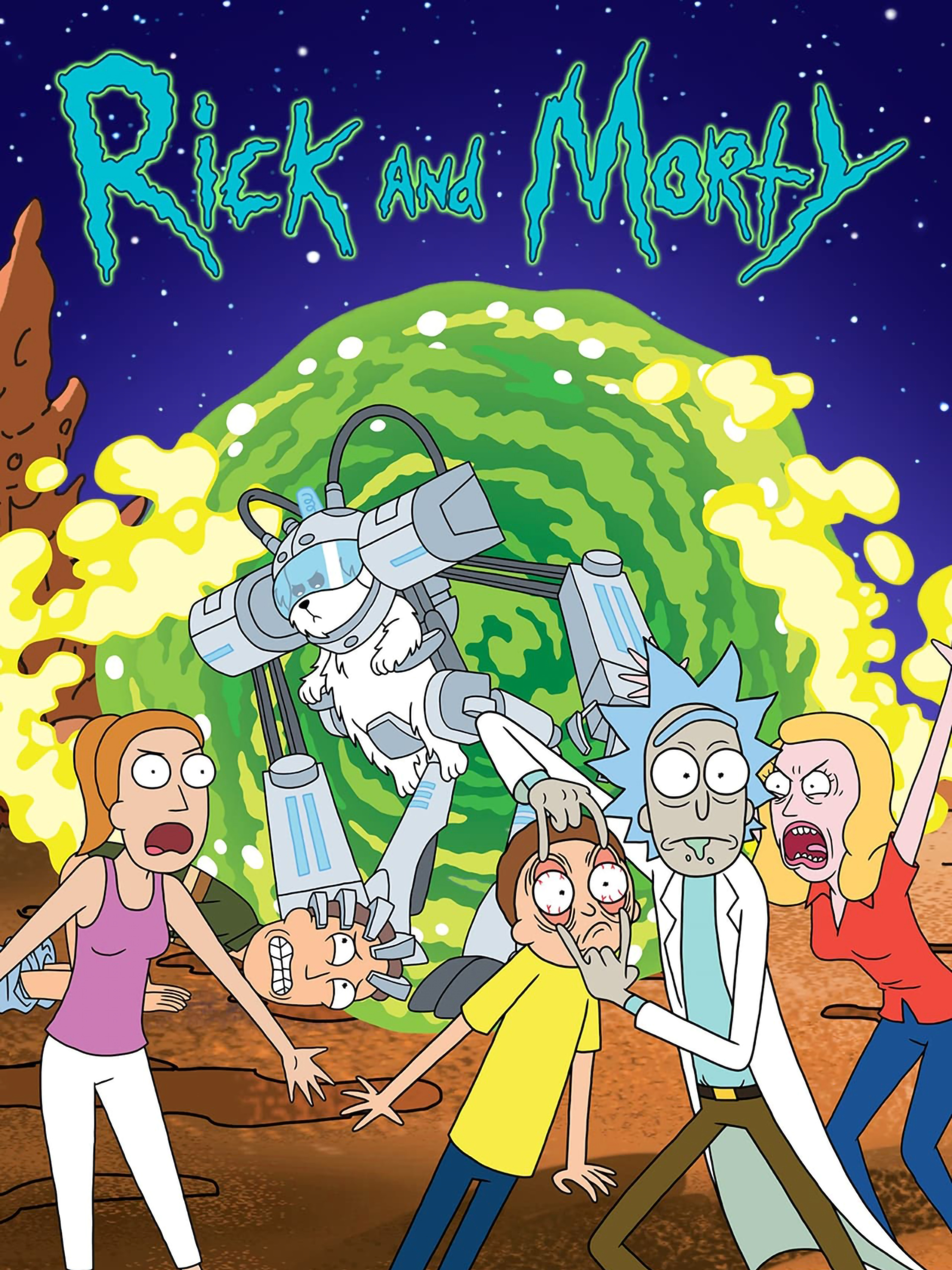 Locandina Rick e Morty