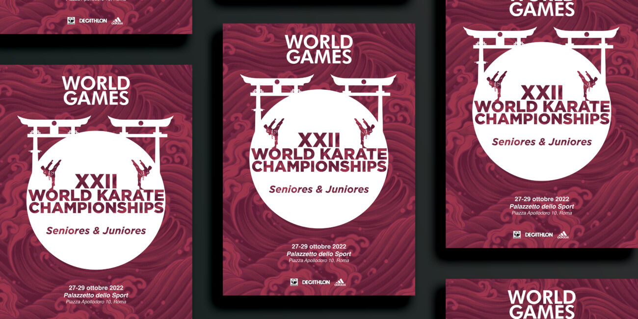 mockup world karate championships