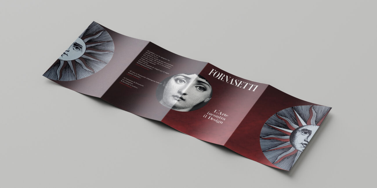 mockup pieghevole fornasetti